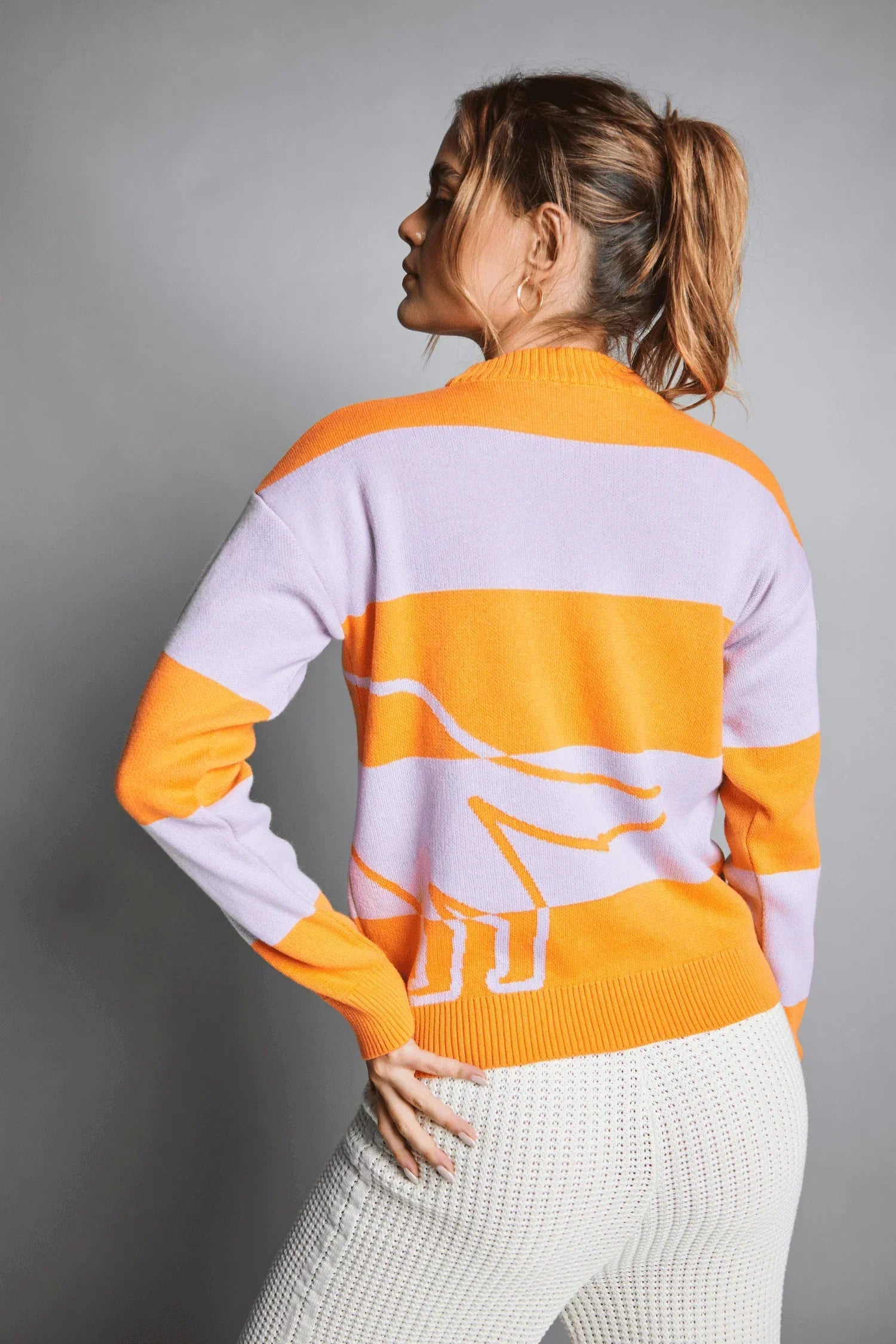 Suéter Akela en tejido de punto suave – Mujer